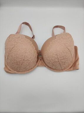 Soma Stunning Push Up Bra 40DDD Nude Underwire Padded